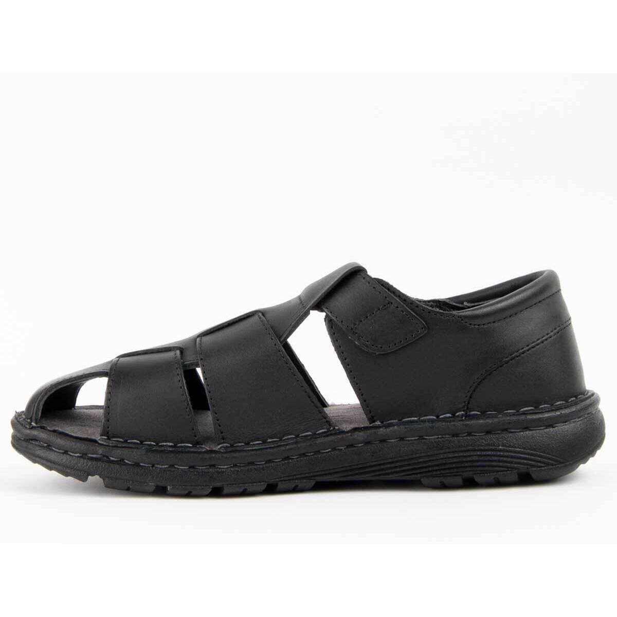 Men's Sandals Purapiel Black