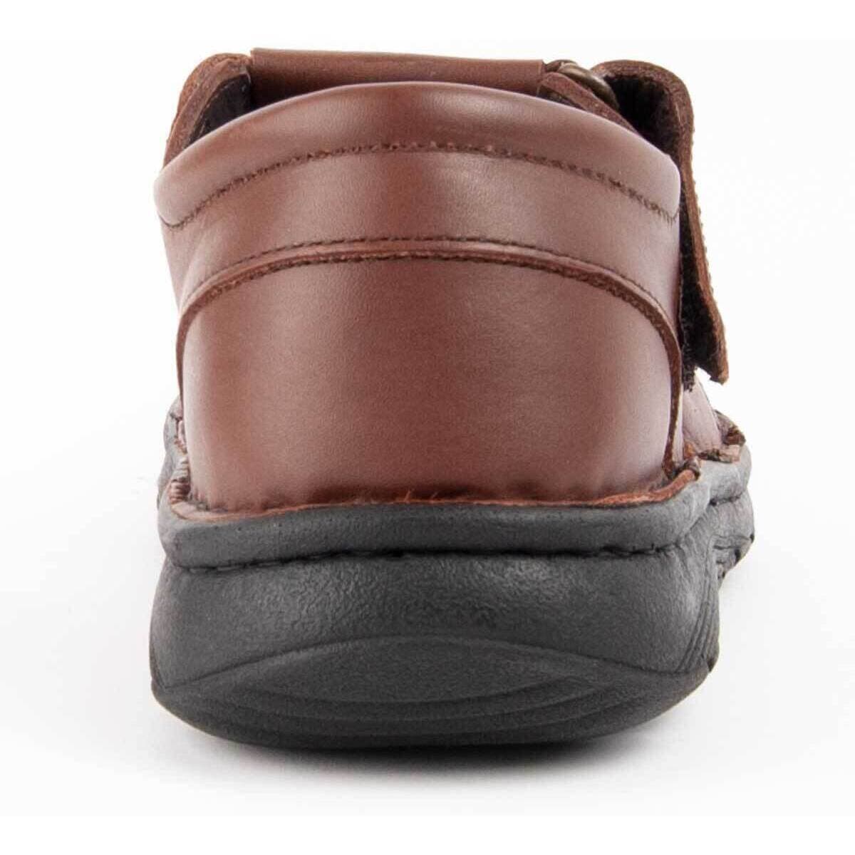 Men's Sandals Purapiel Brown