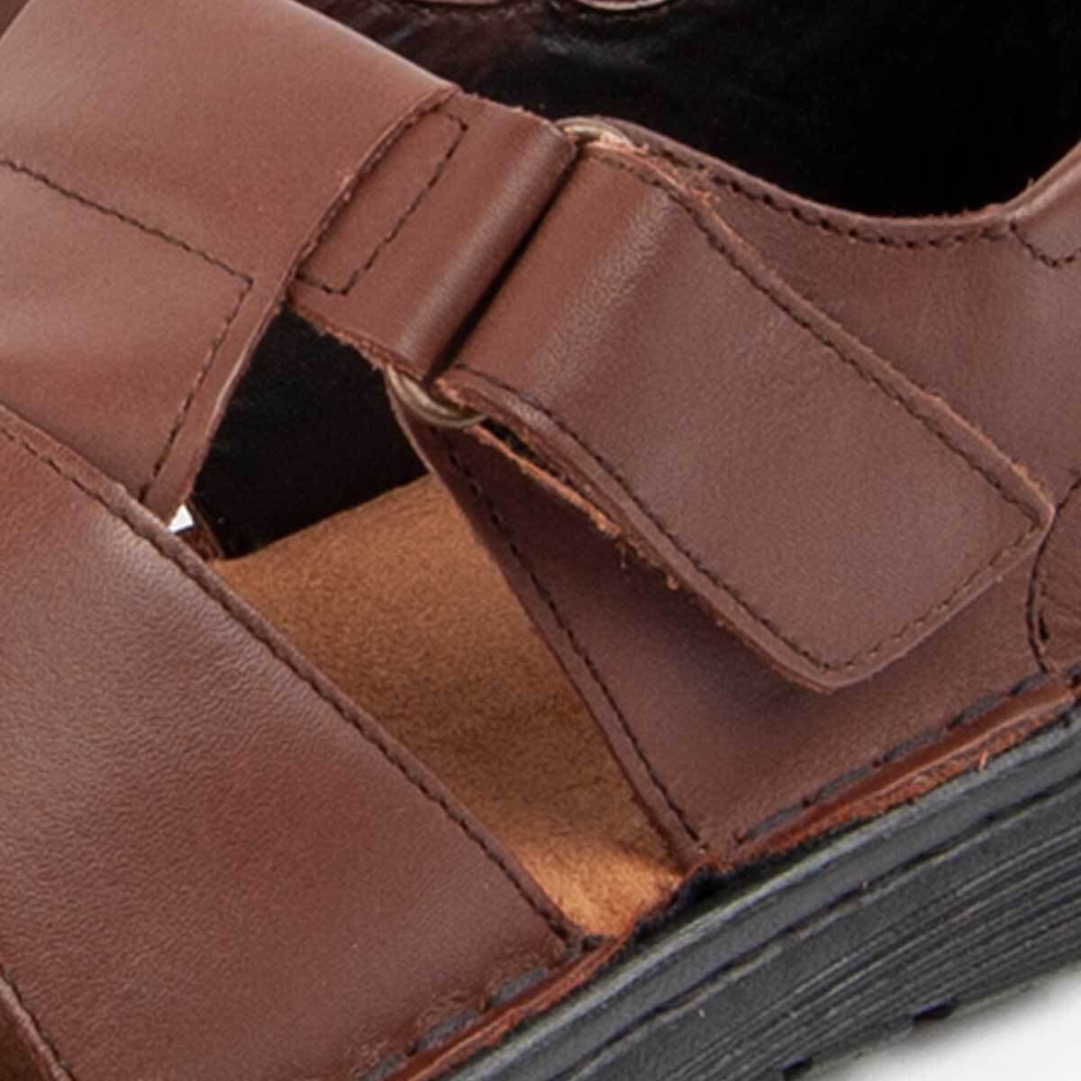 Men's Sandals Purapiel Brown