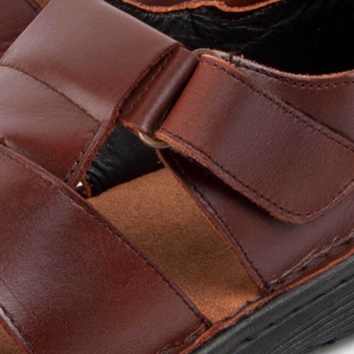 Men's Sandals Purapiel Brown