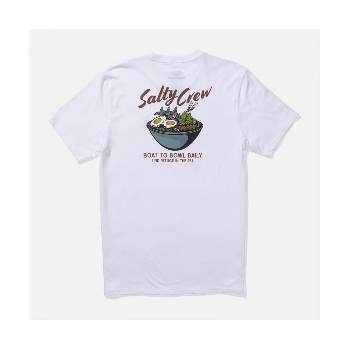 Men's T-Shirts Salty Crew White