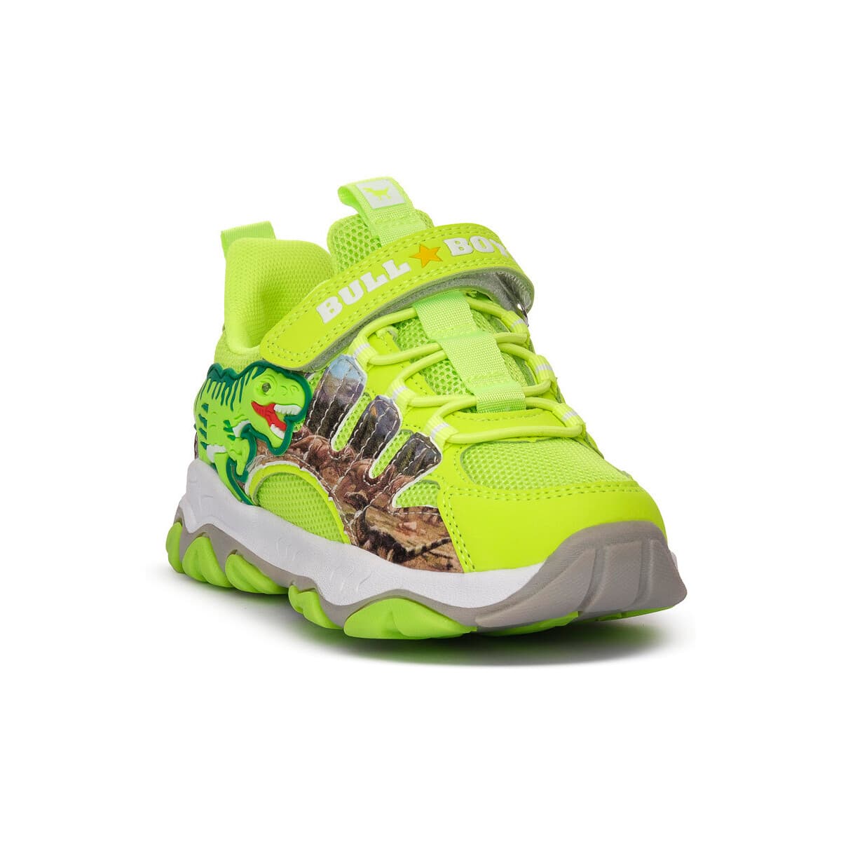 Xαμηλά Sneakers Bull Boys VERDE T REX LUCI