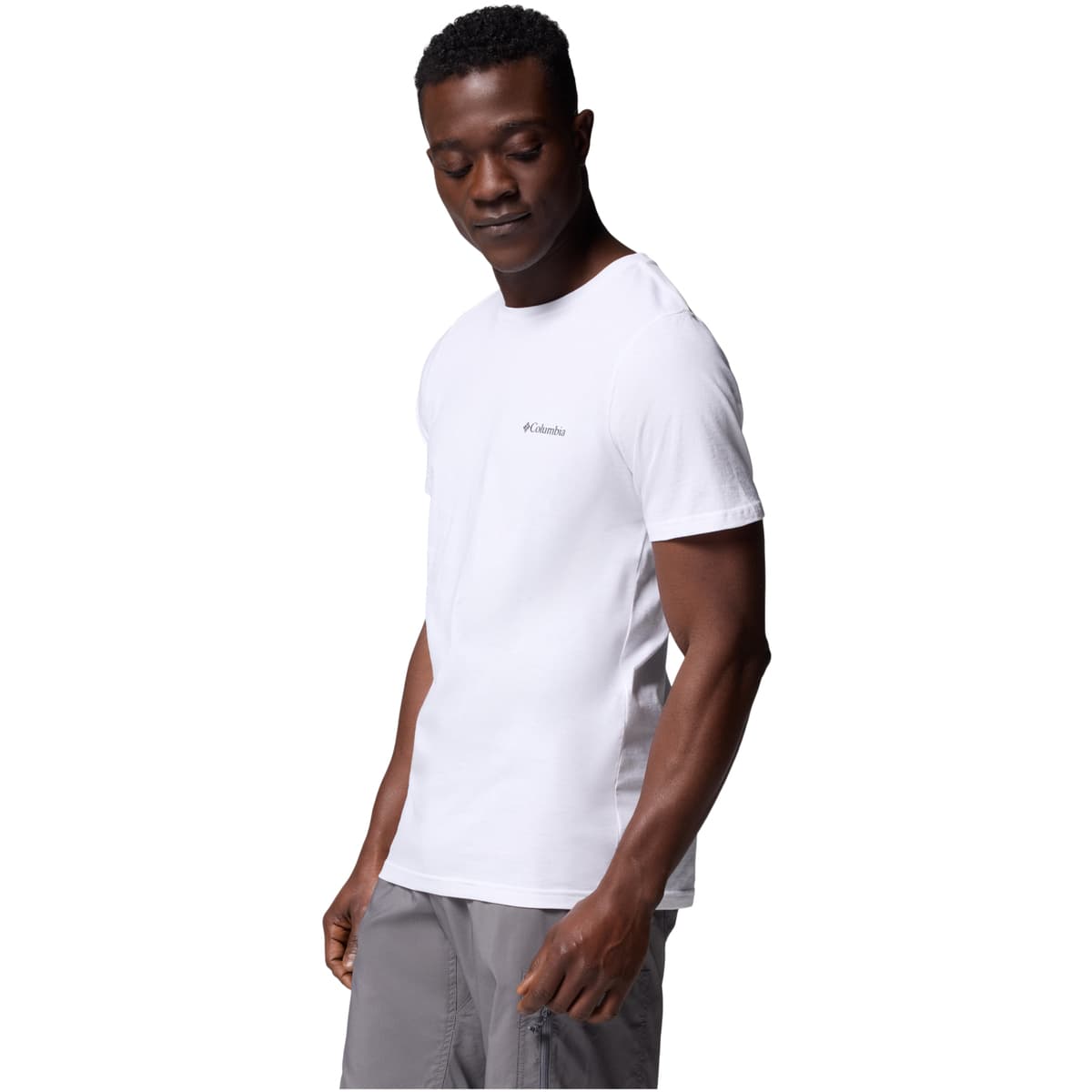 Men's T-Shirts Columbia White