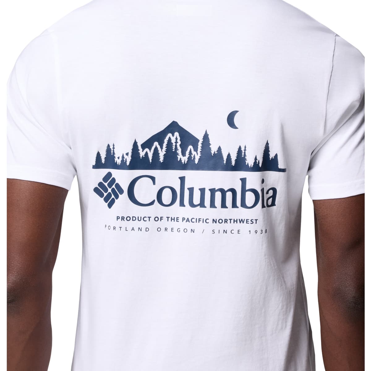 Men's T-Shirts Columbia White