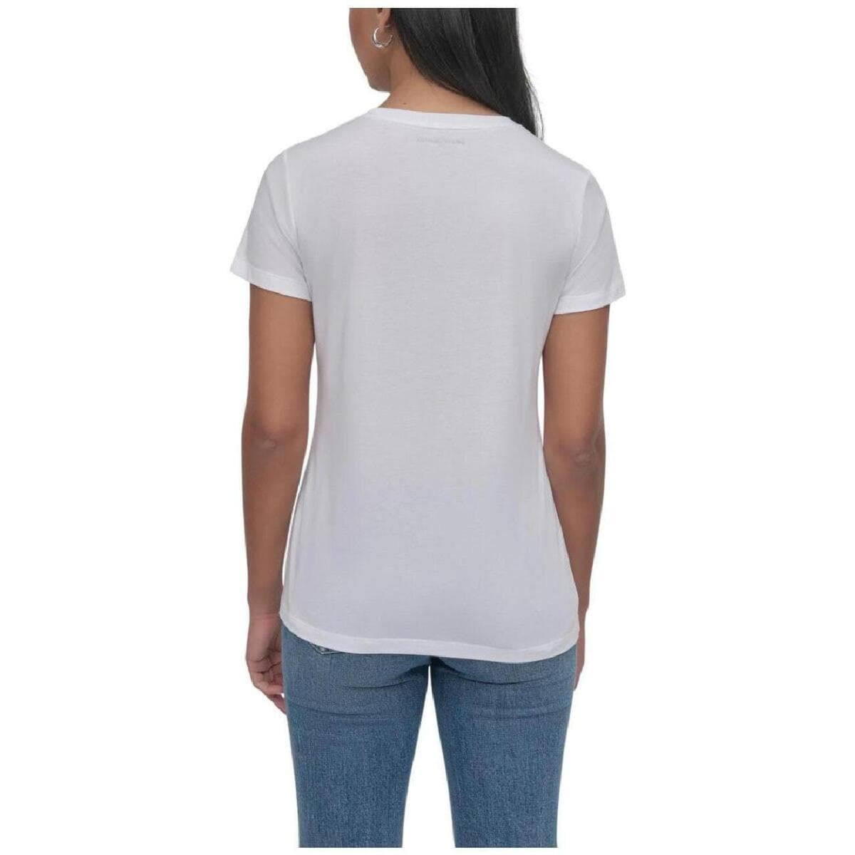 Women's T-Shirts Dkny White