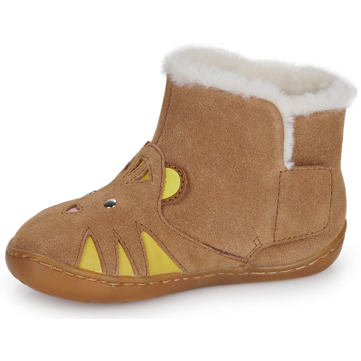 Girls' House Slippers Camper Brown
