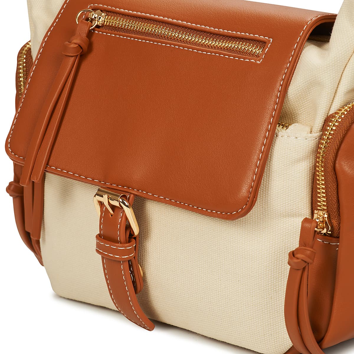 Women's Shoulder Bags Casual Attitude Beige