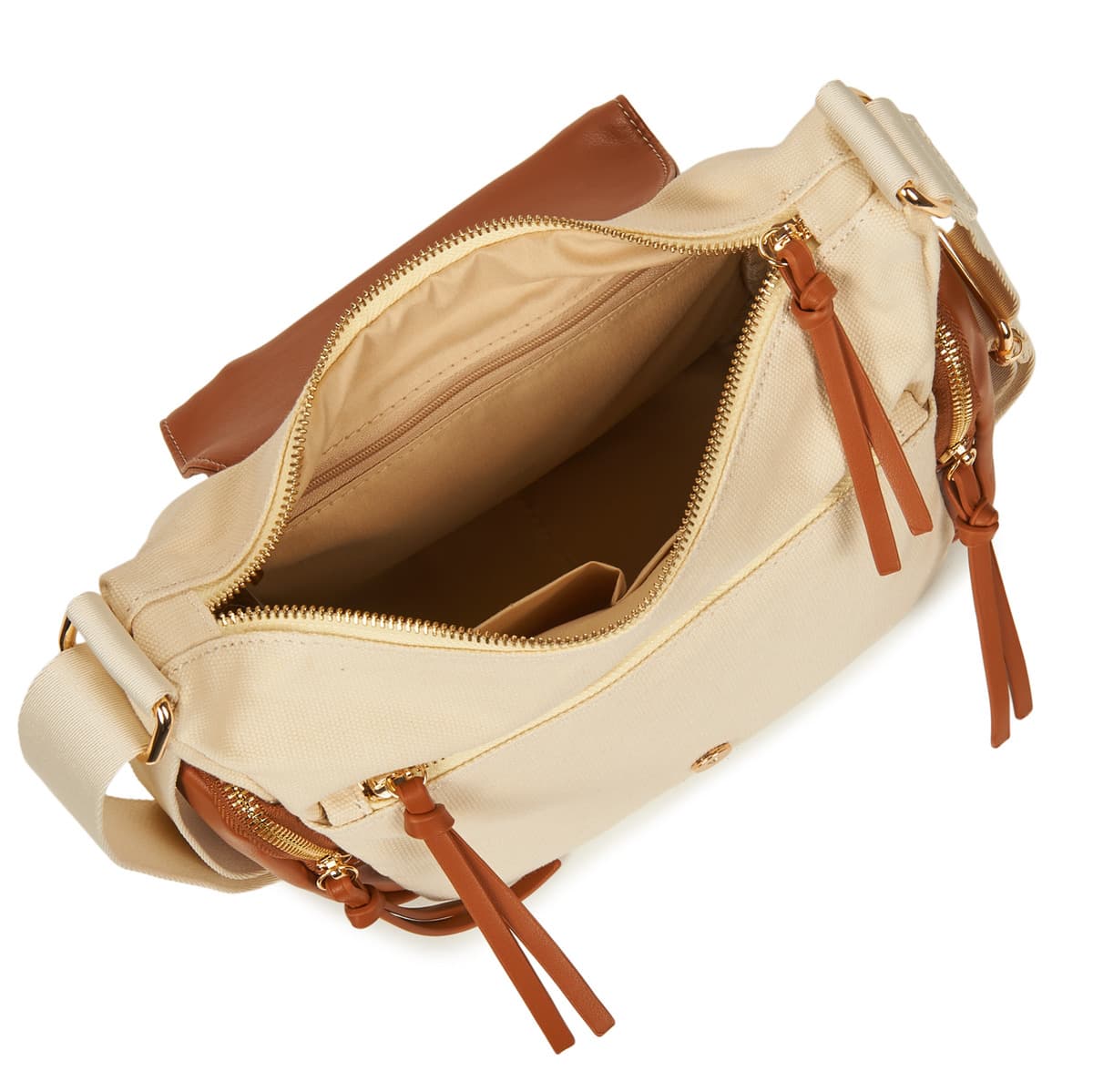 Women's Shoulder Bags Casual Attitude Beige