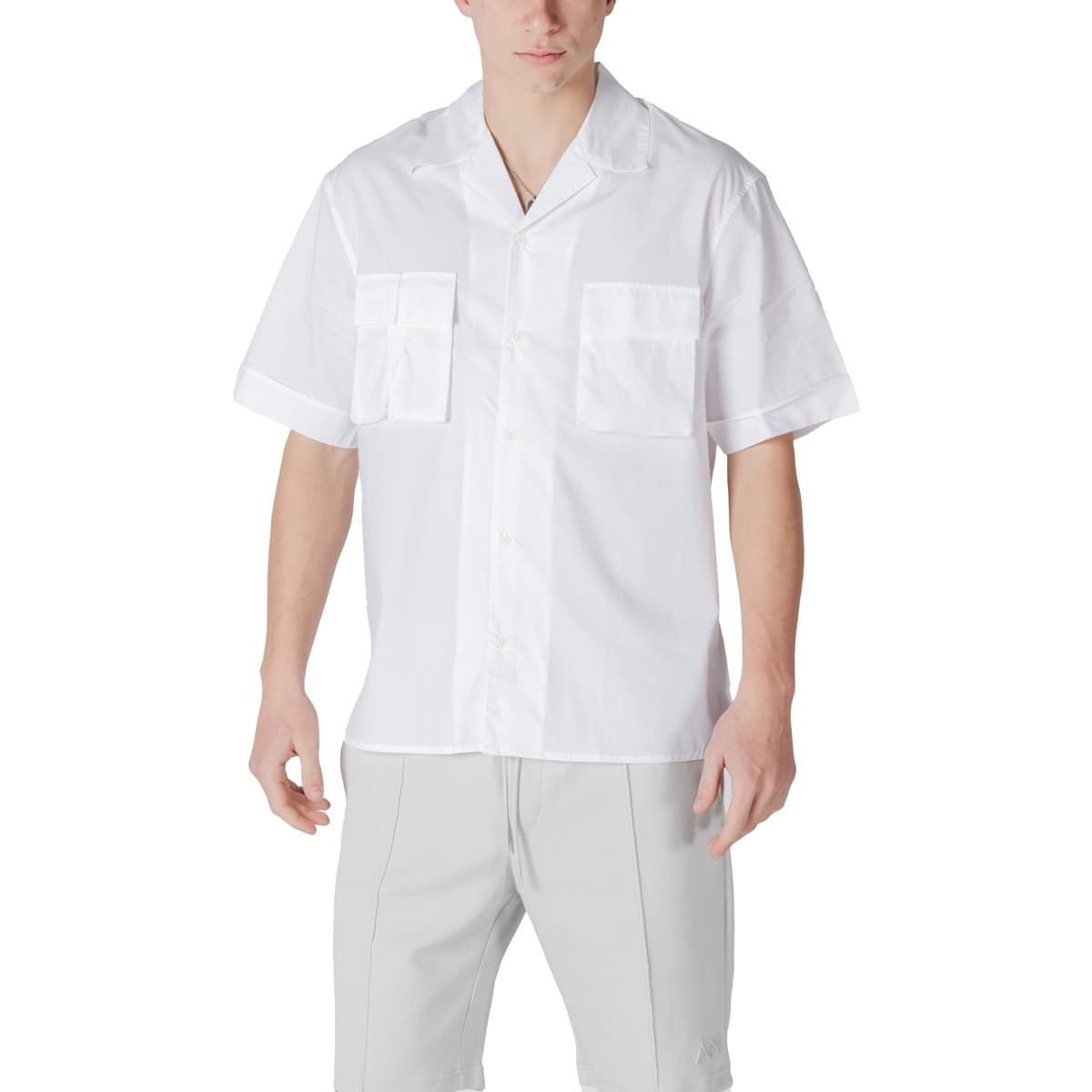 Πουκάμισο με κοντά μανίκια Antony Morato MMSS00185-FA400098