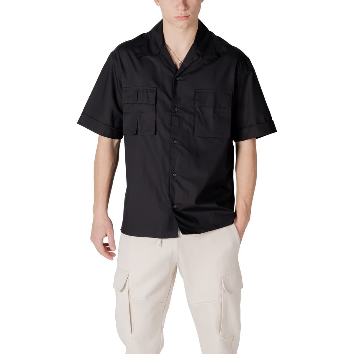 Men's Shirts Antony Morato Black
