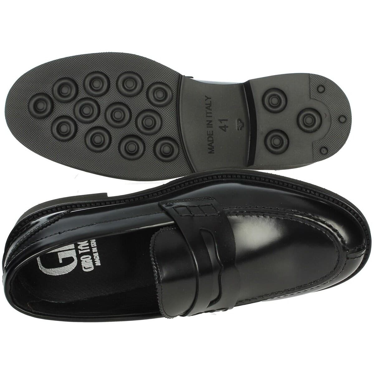 Men's Loafers Gino Tagli Black