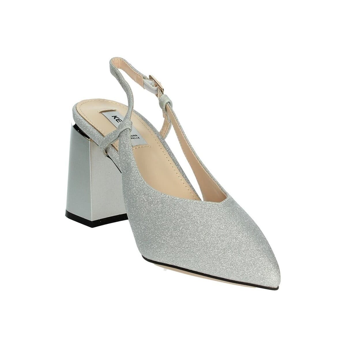 Women's Pumps Keys Silver