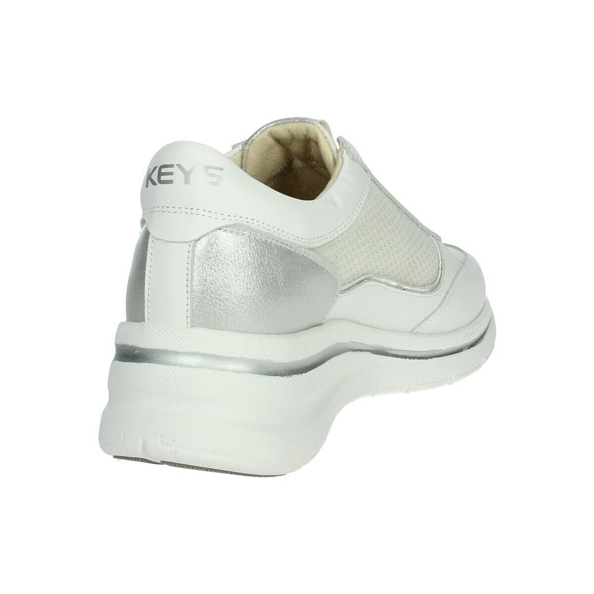 Women's Loafers Keys White