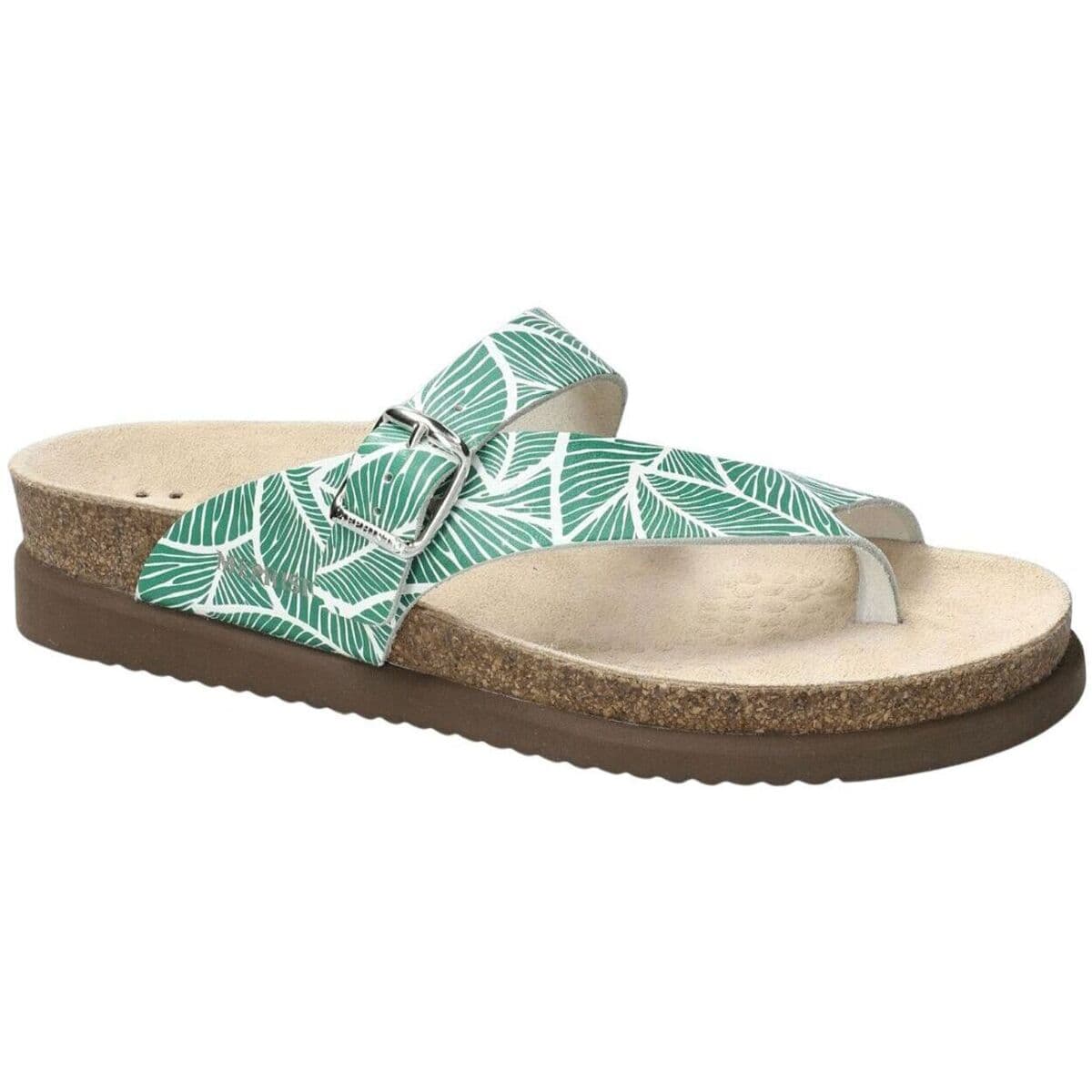 Women's Flip Flops Mephisto Green