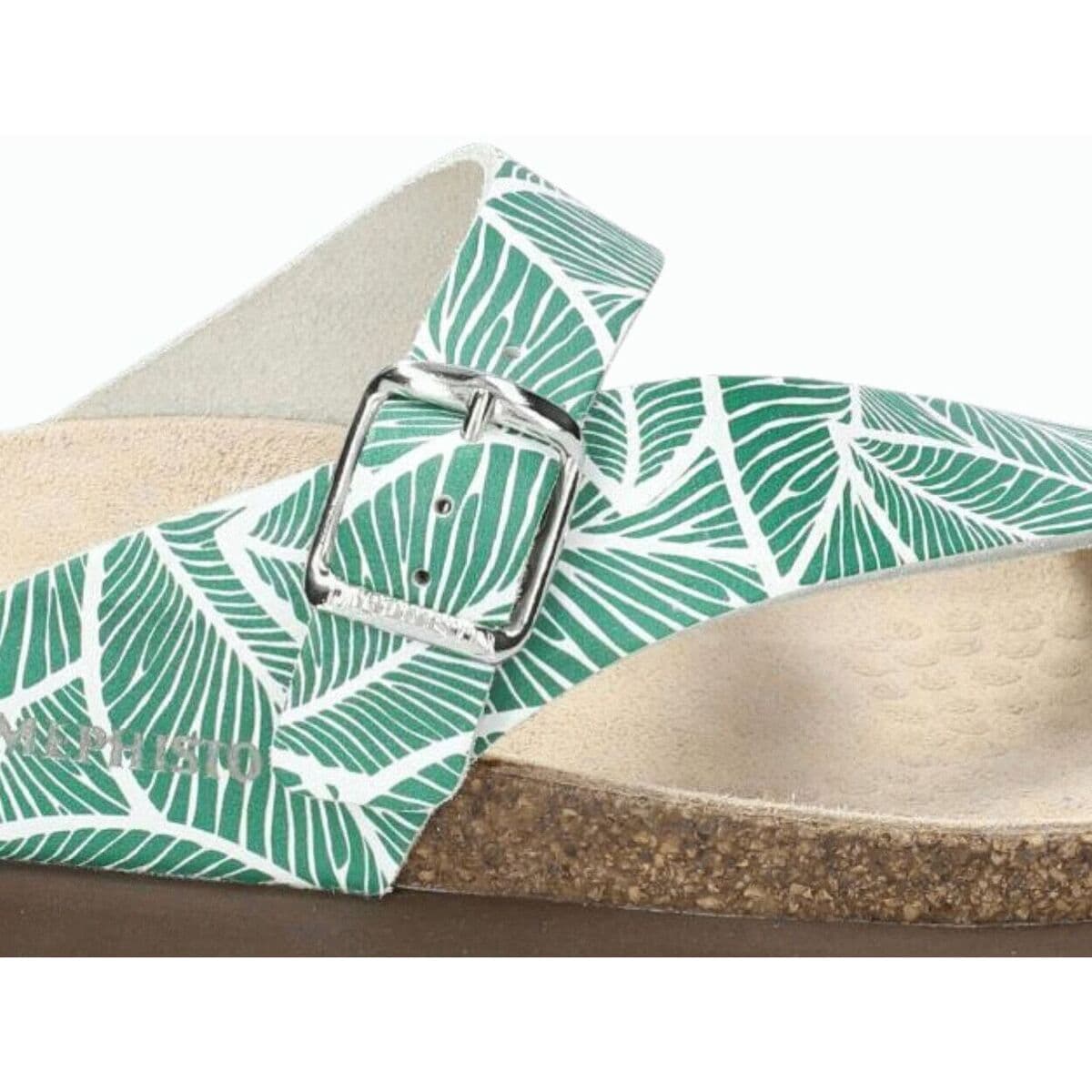 Women's Flip Flops Mephisto Green