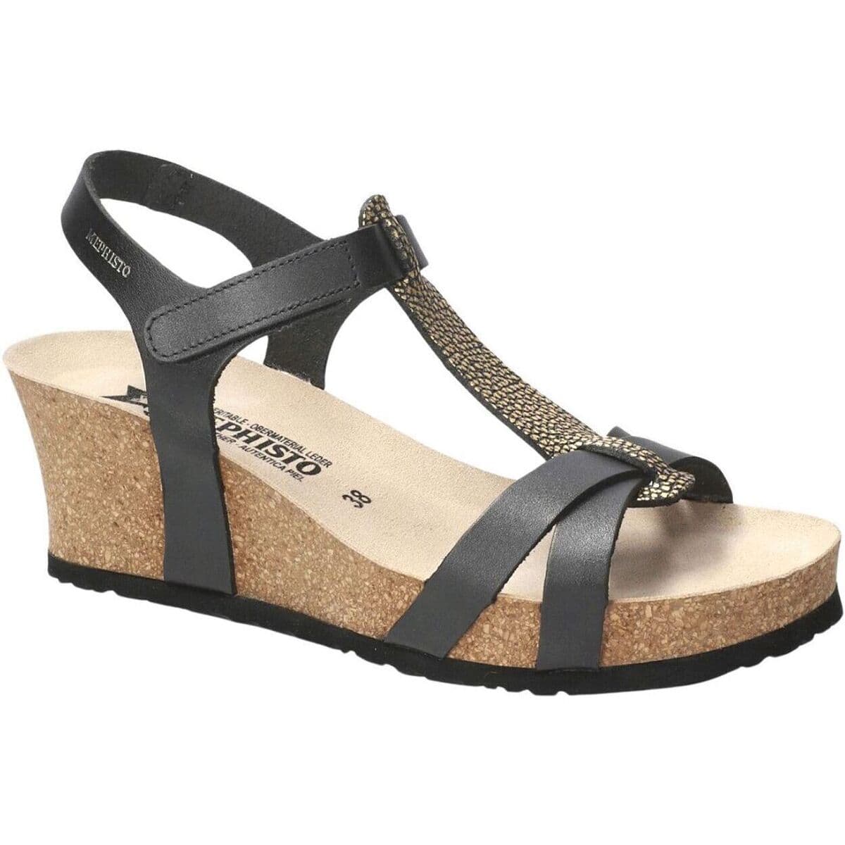 Women's Platforms Mephisto Black