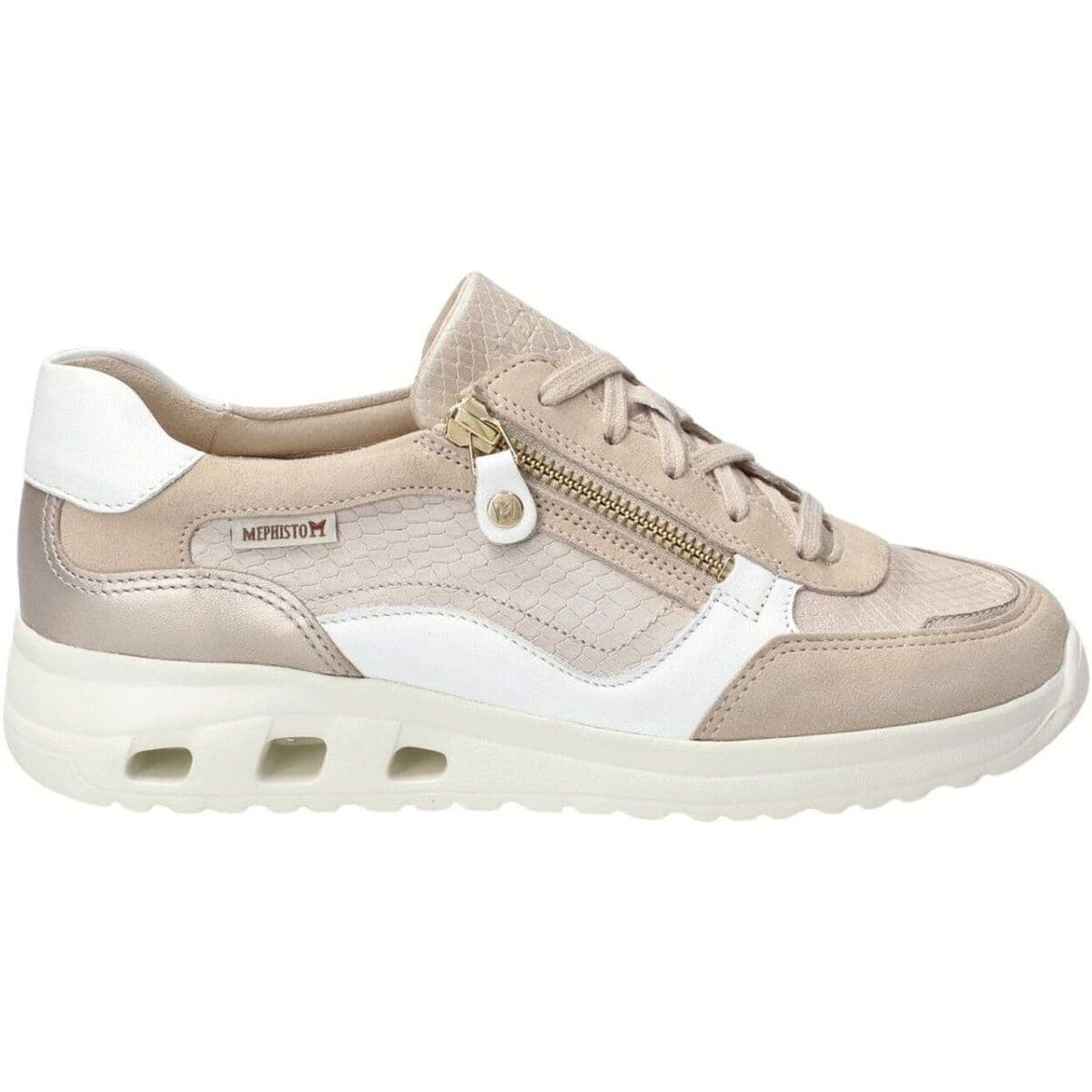 Women's Sneakers Mephisto Beige