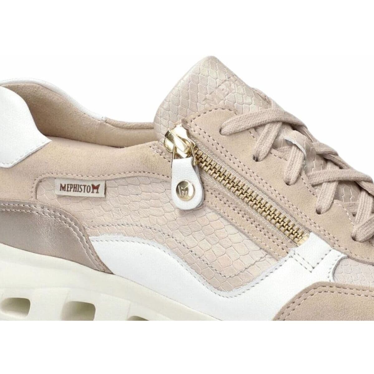 Women's Sneakers Mephisto Beige