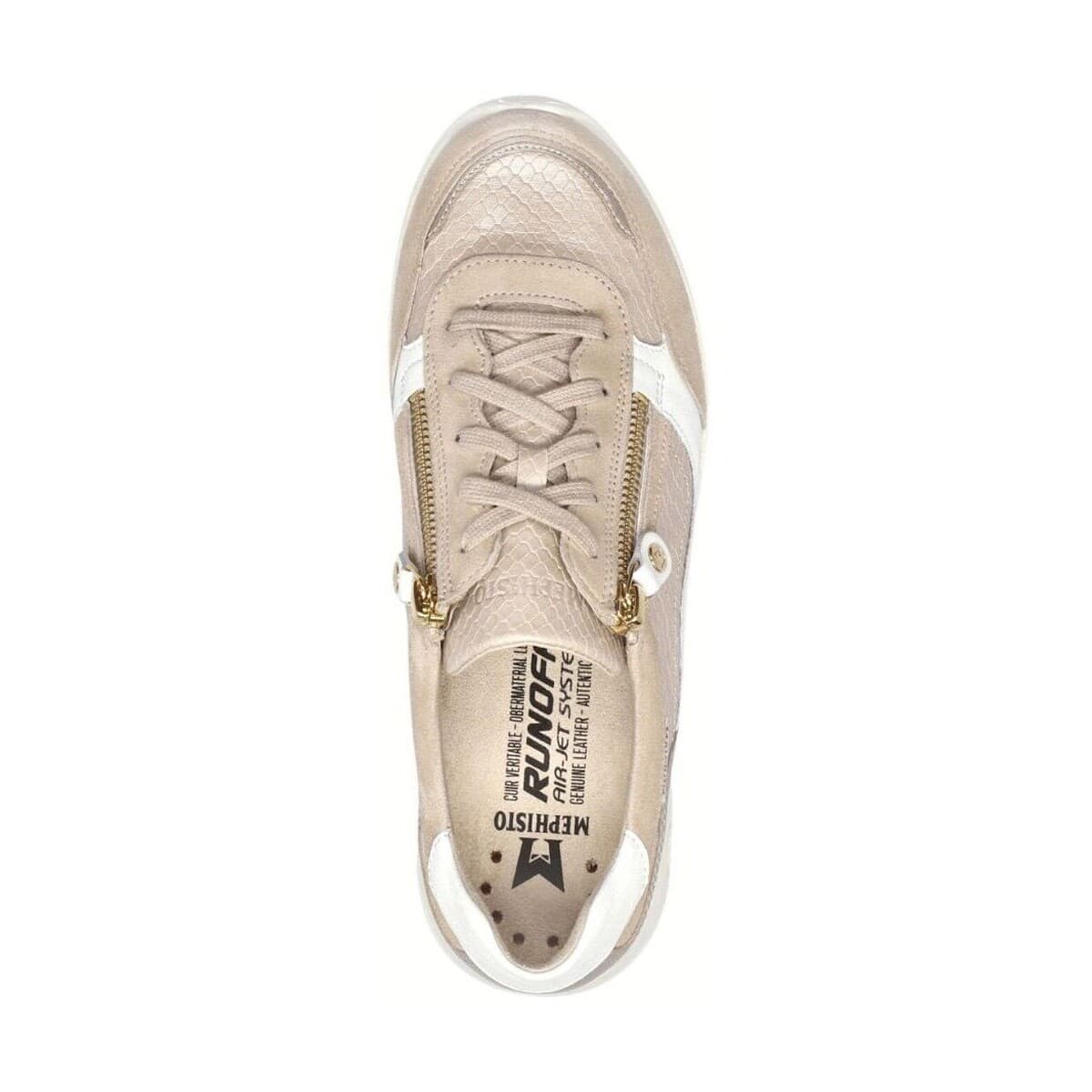 Women's Sneakers Mephisto Beige
