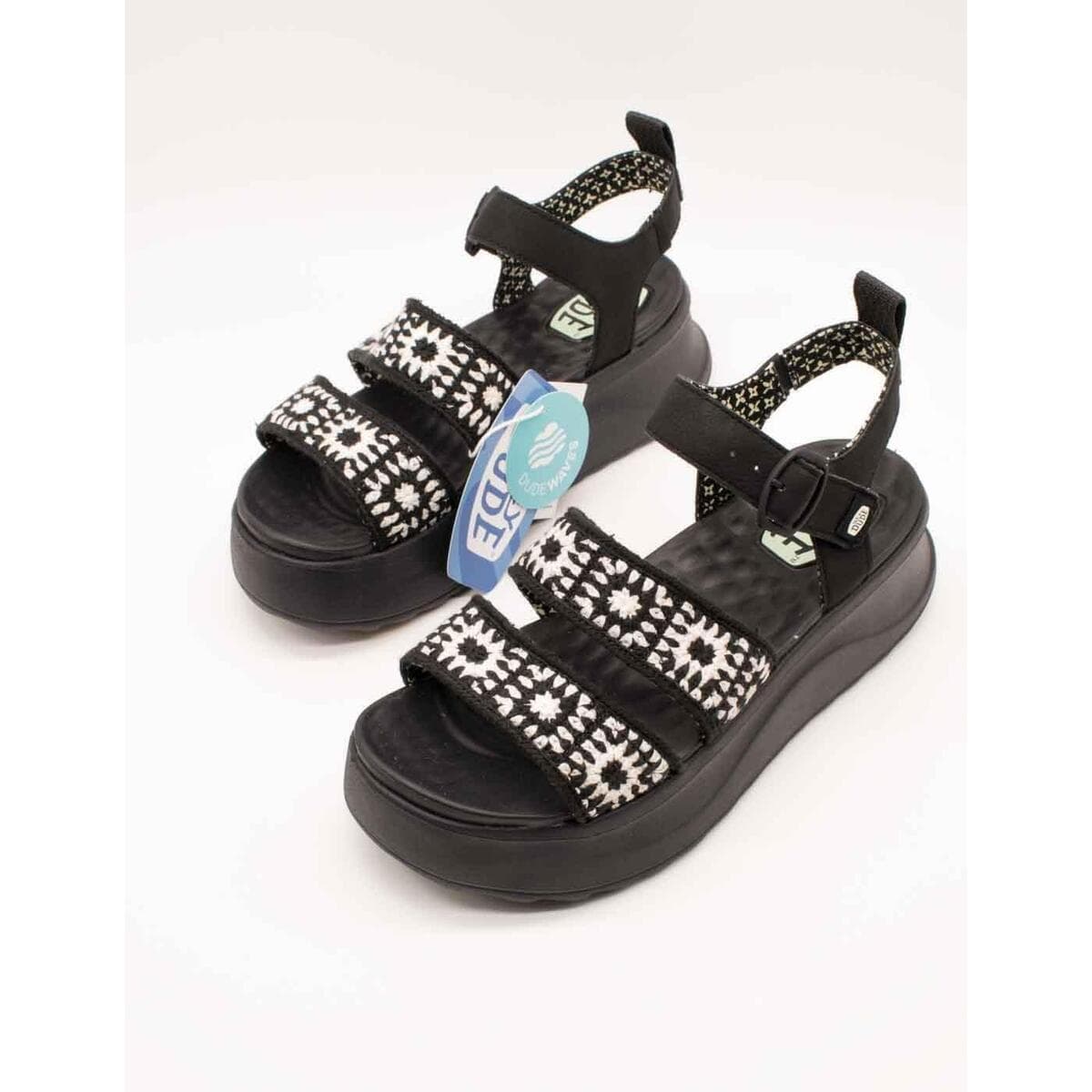 Women's Platforms HEYDUDE Black