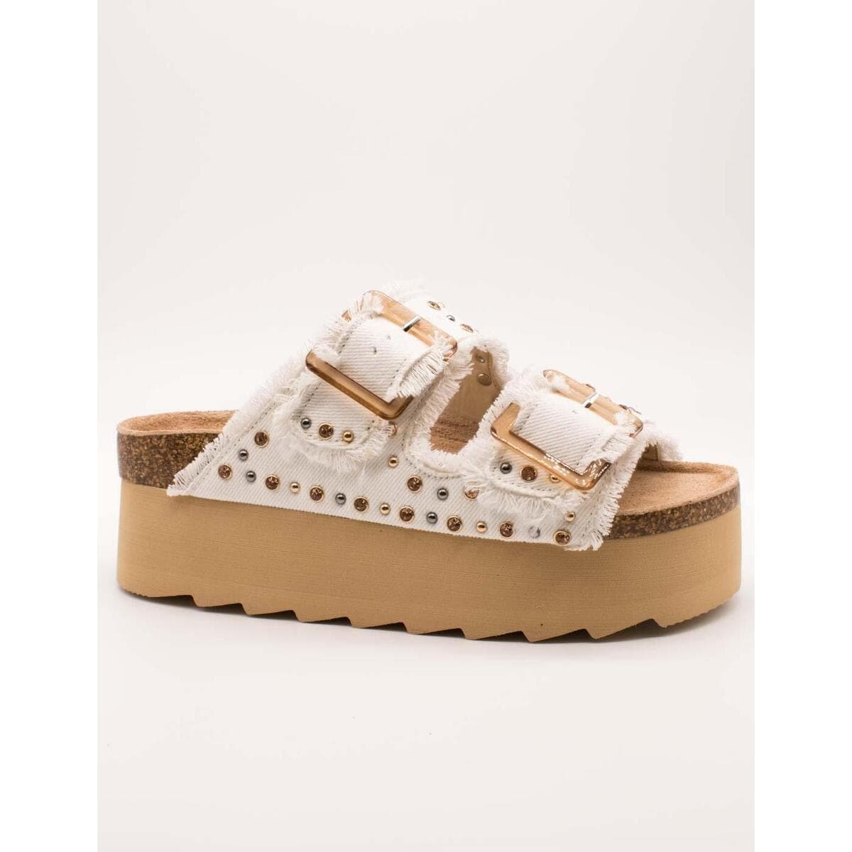 Σανδάλια με πλατφόρμα Colors of California HC-BES41-ICE