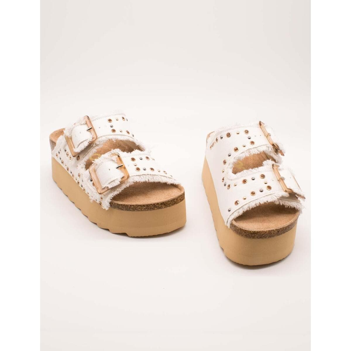 Women's Platforms Colors of California White