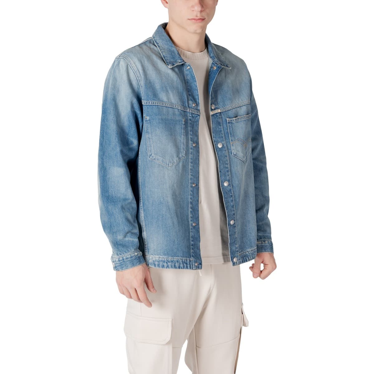 Men's Shirts Replay Blue