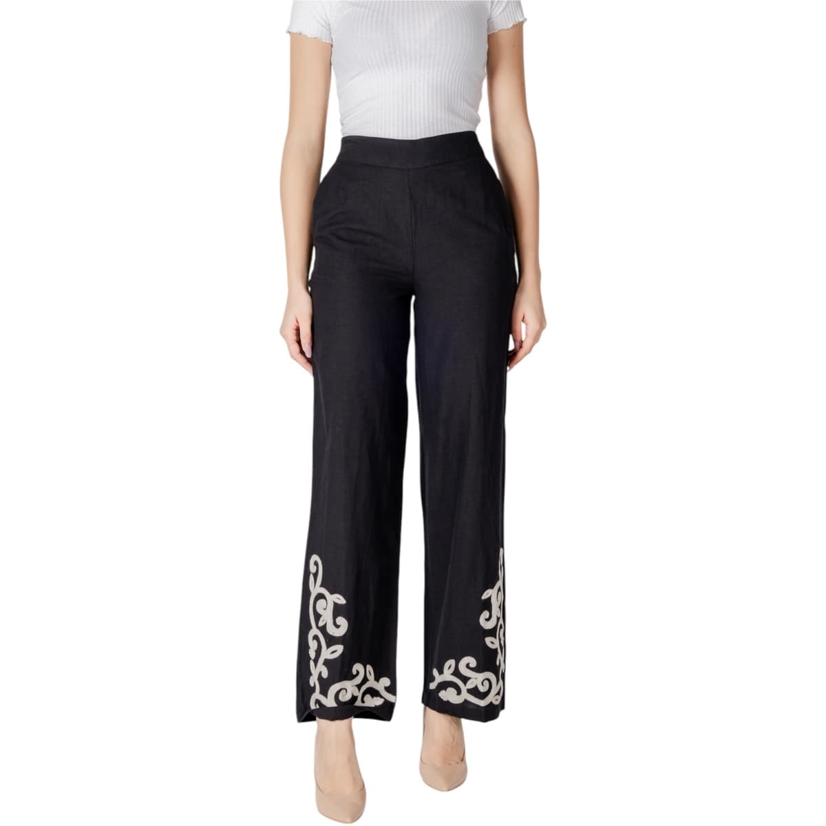 Women's Pants Vila Black