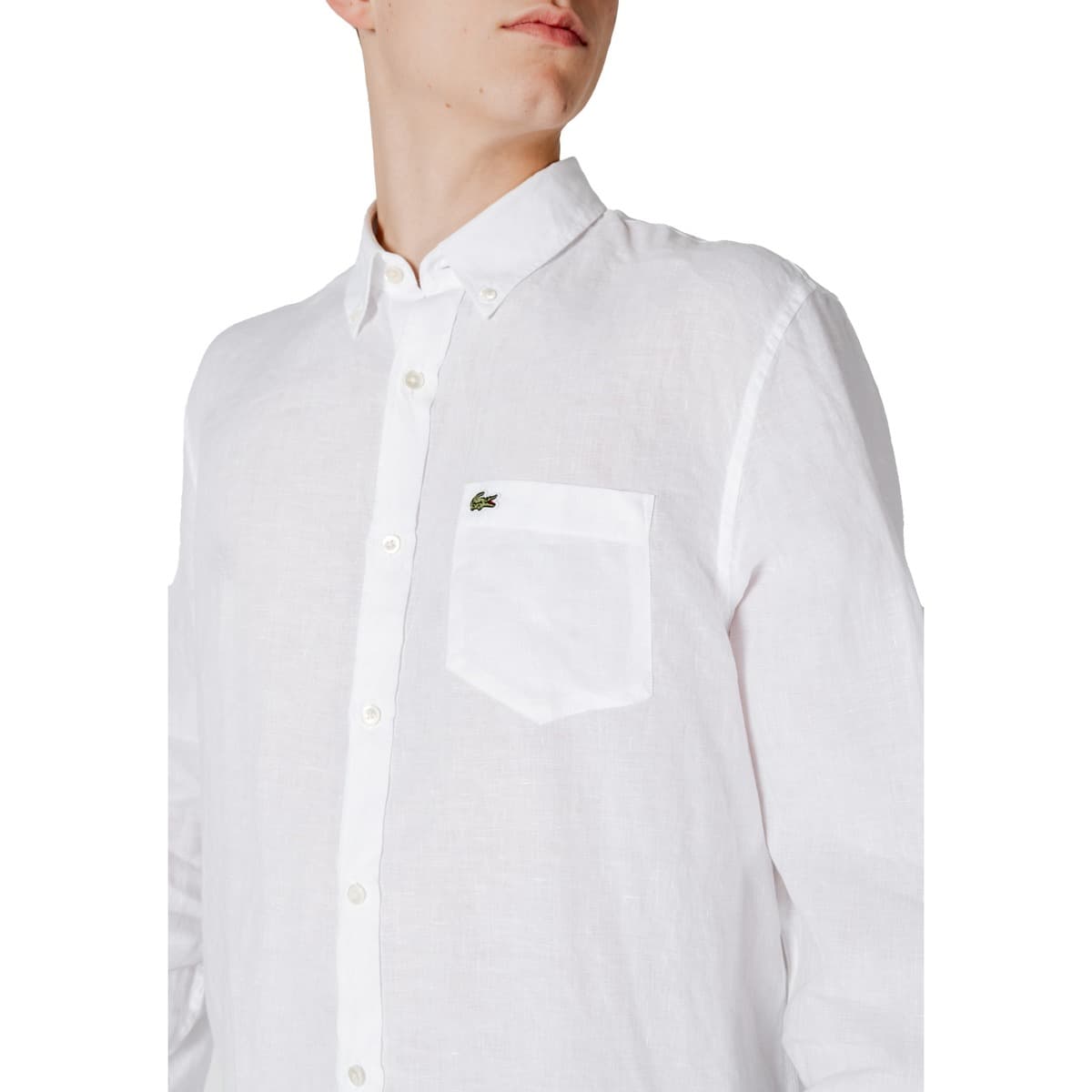 Men's Shirts Lacoste White