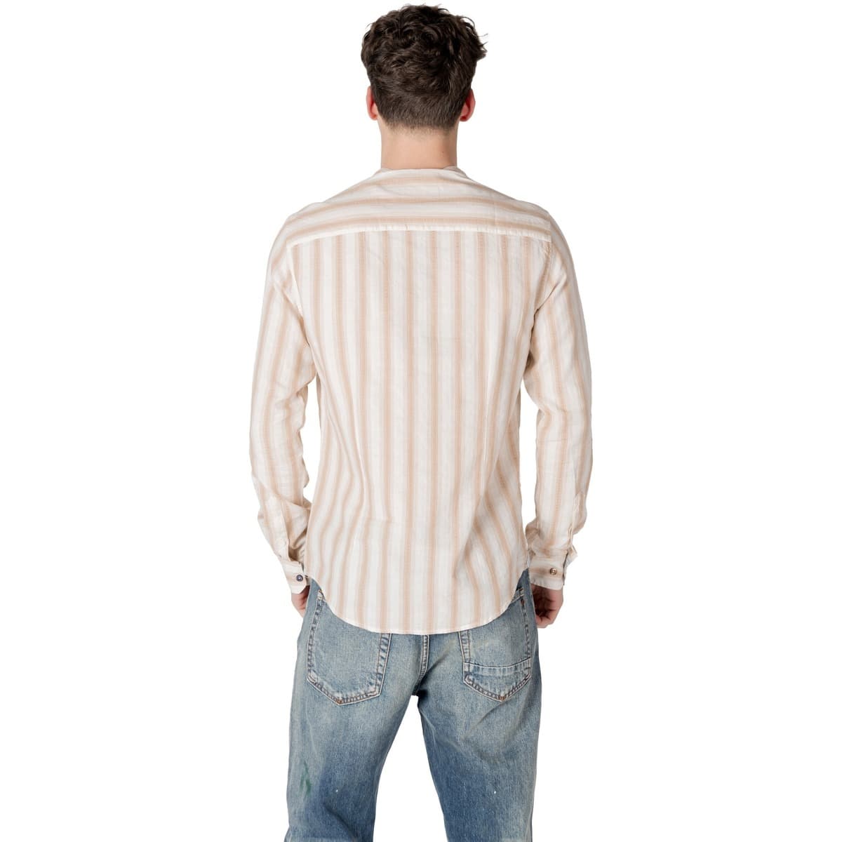 Men's Shirts Gianni Lupo Beige