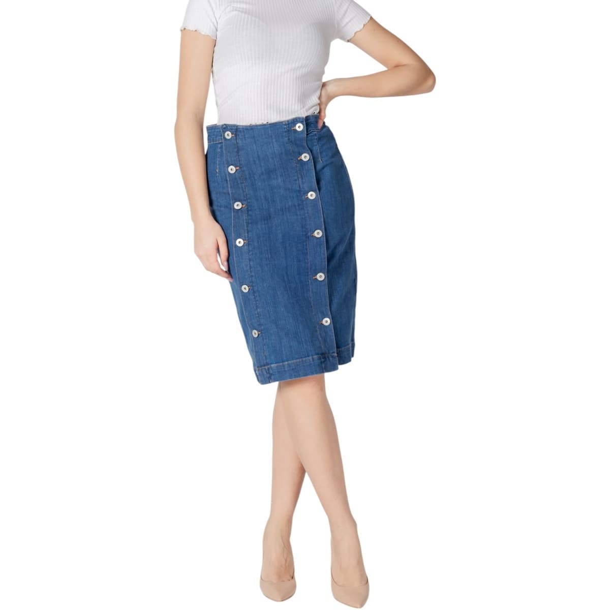 Women's Skirts Ichi Blue