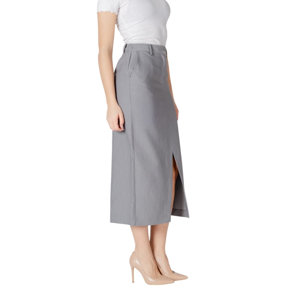 Women's Skirts Ichi Gray