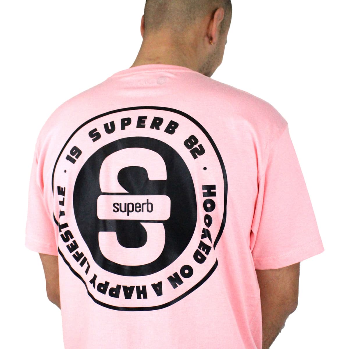 Men's T-Shirts Superb 1982 Pink