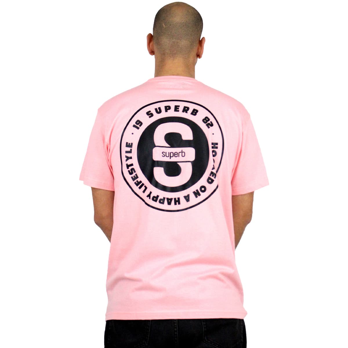 Men's T-Shirts Superb 1982 Pink