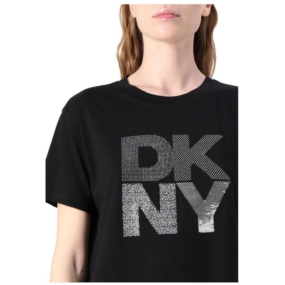 Women's T-Shirts Dkny Black