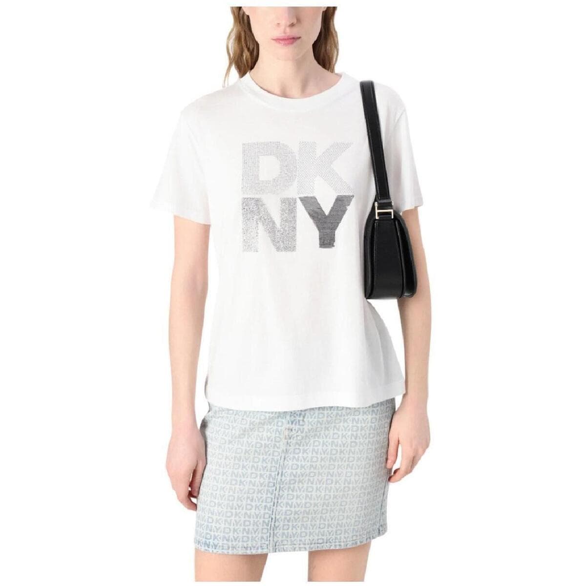 Women's T-Shirts Dkny White