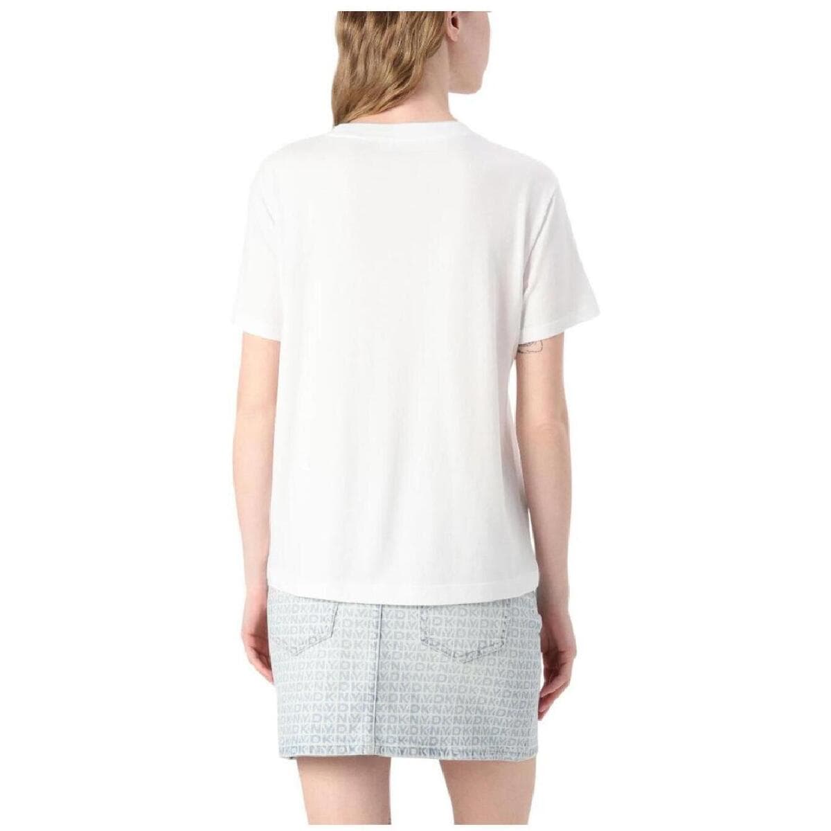 Women's T-Shirts Dkny White