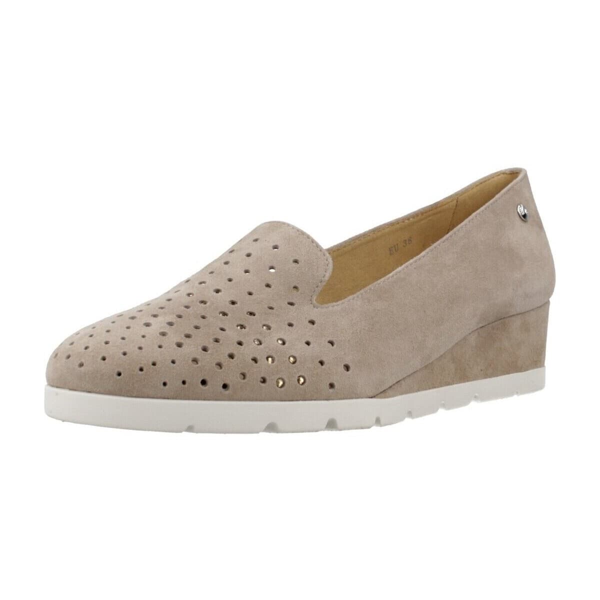 Derbies Stonefly Zapatos Casual Mujer Modèle Milly 15 Goat Suede