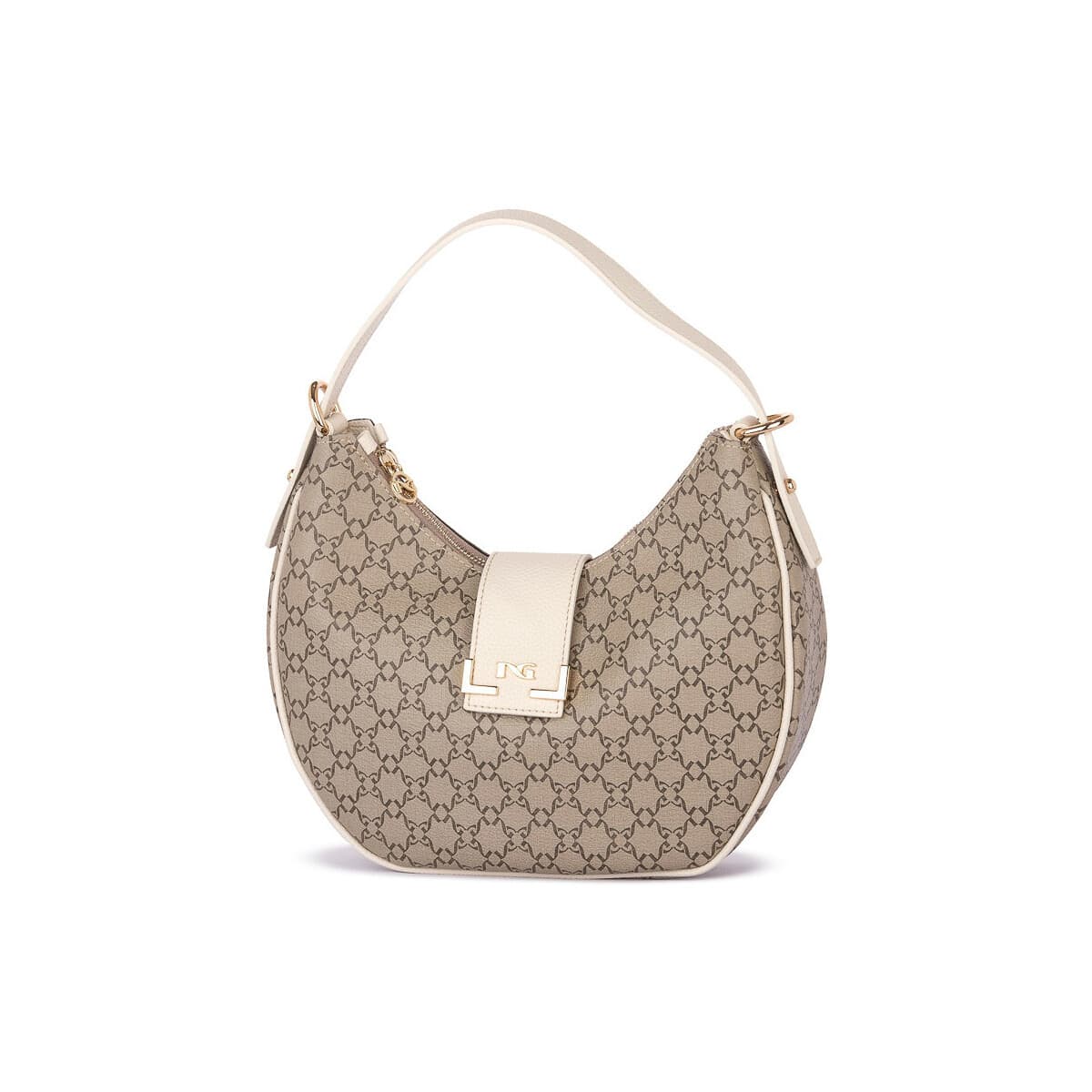 Τσάντα NeroGiardini NERO GIARDINI 407 GORGONA BEIGE