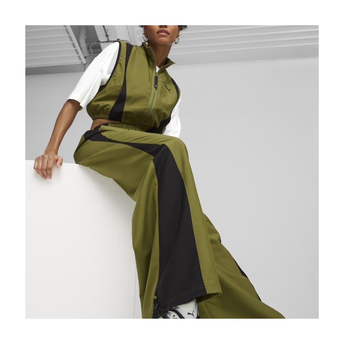 Women's Pants Puma Green