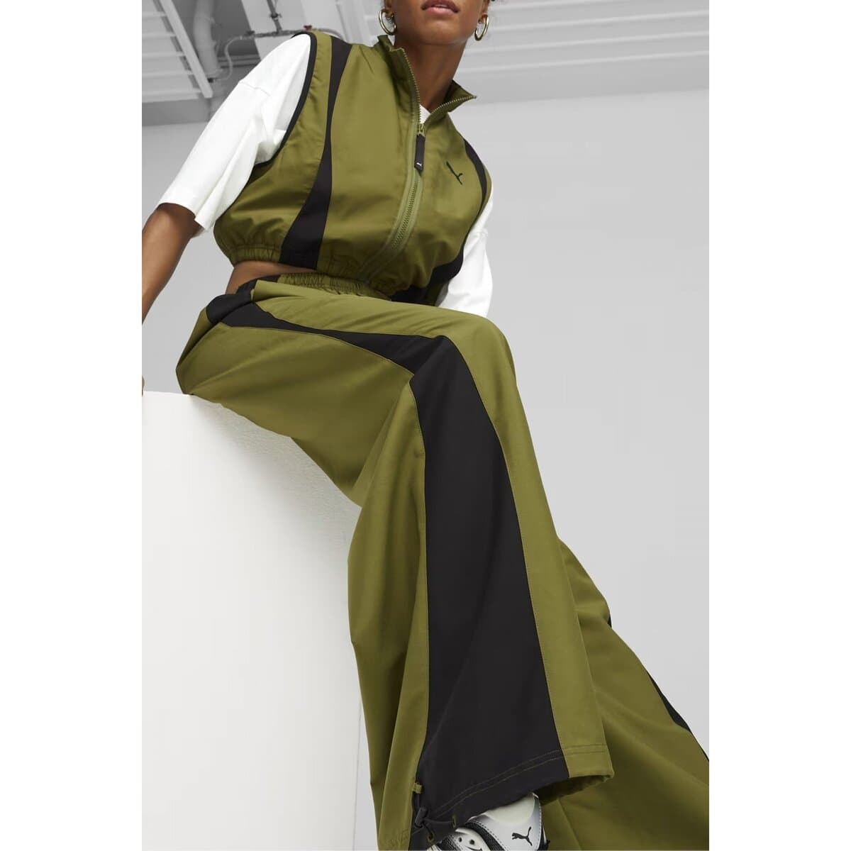 Women's Pants Puma Green