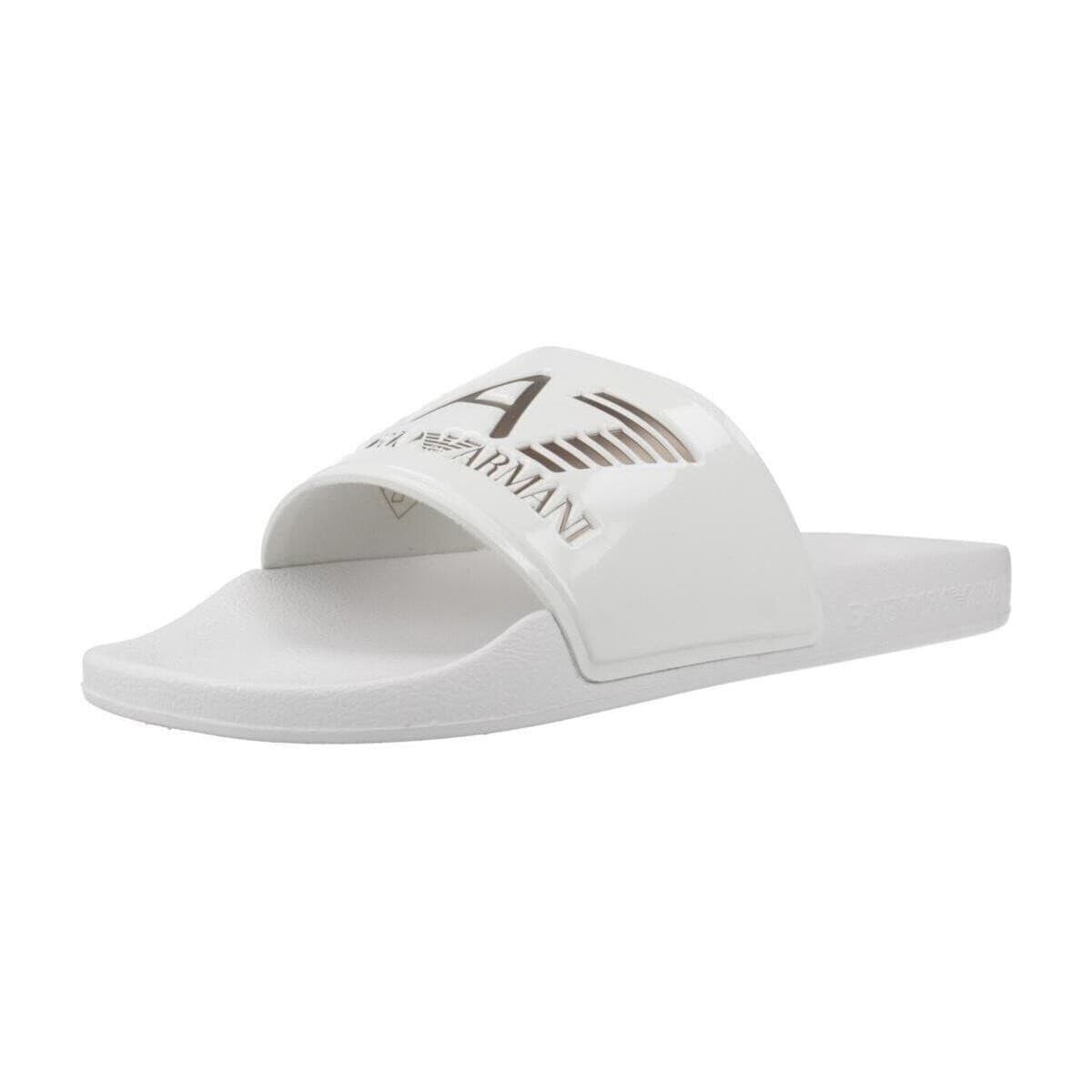 Women's Flip Flops EA7 White