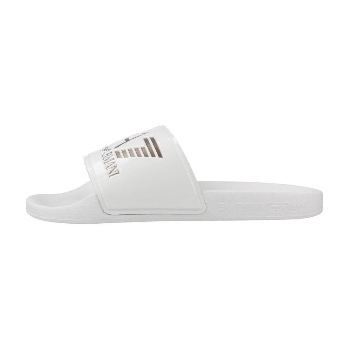 Women's Flip Flops EA7 White