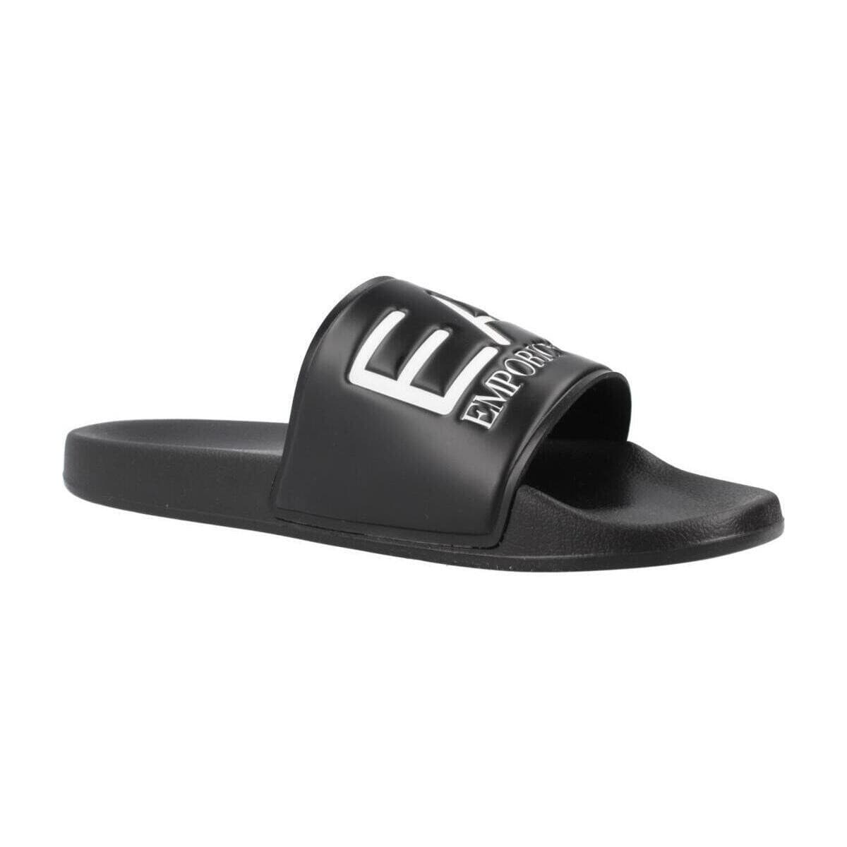 Men's Flip Flops EA7 Black