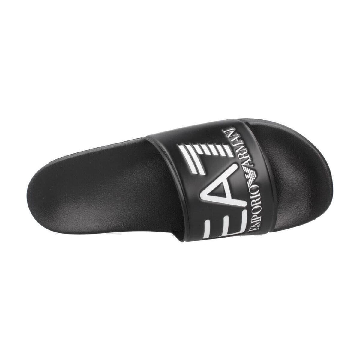 Men's Flip Flops EA7 Black