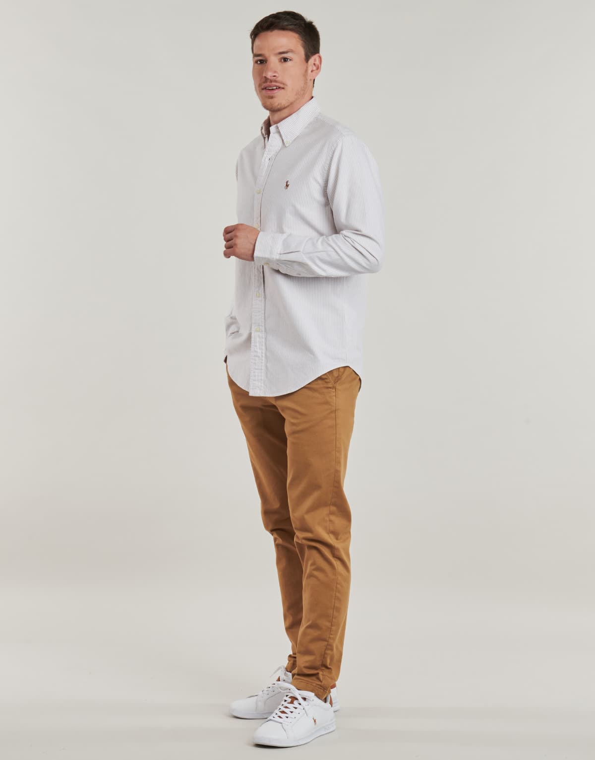 Men's Shirts Polo Ralph Lauren Beige