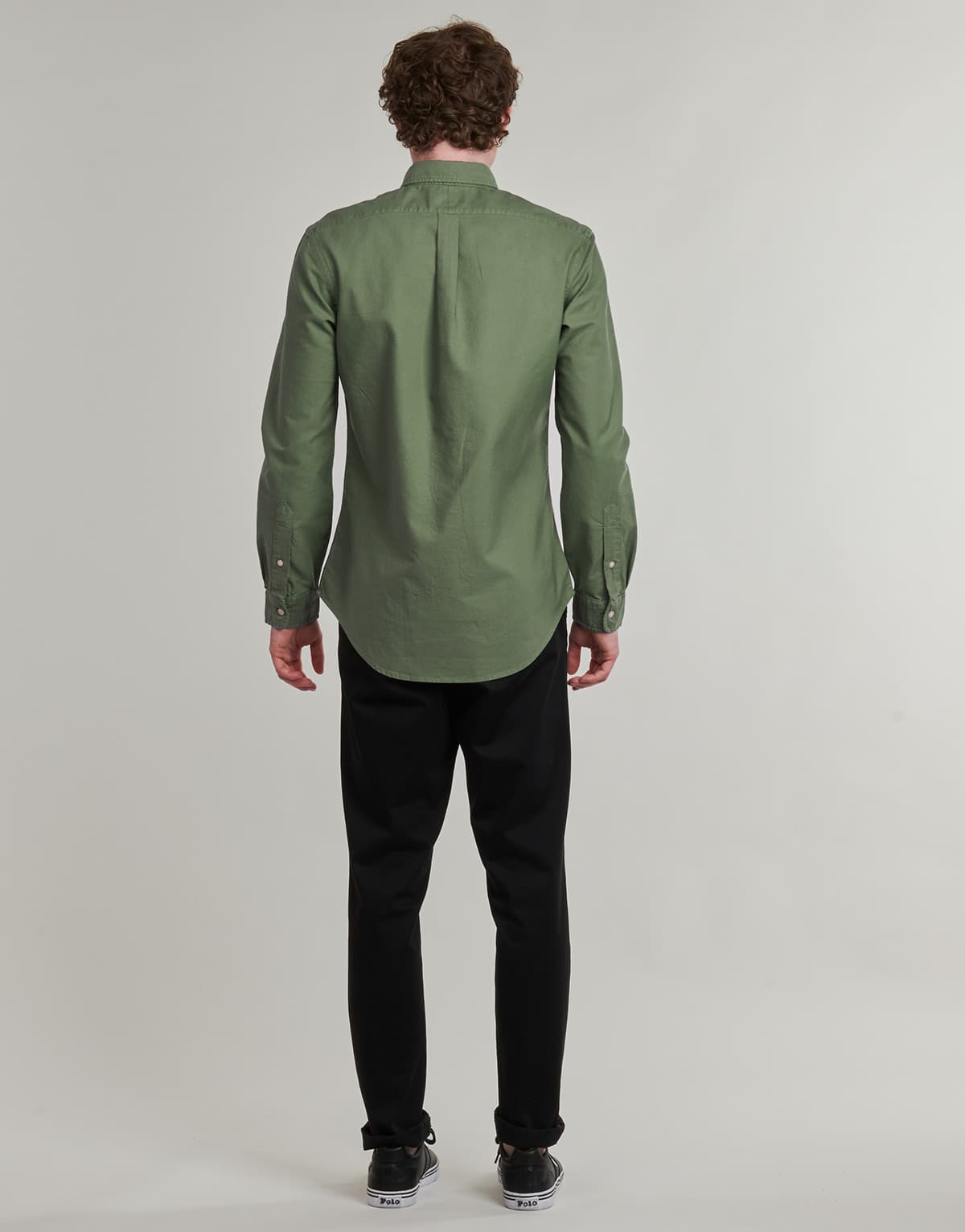 Men's Shirts Polo Ralph Lauren Khaki