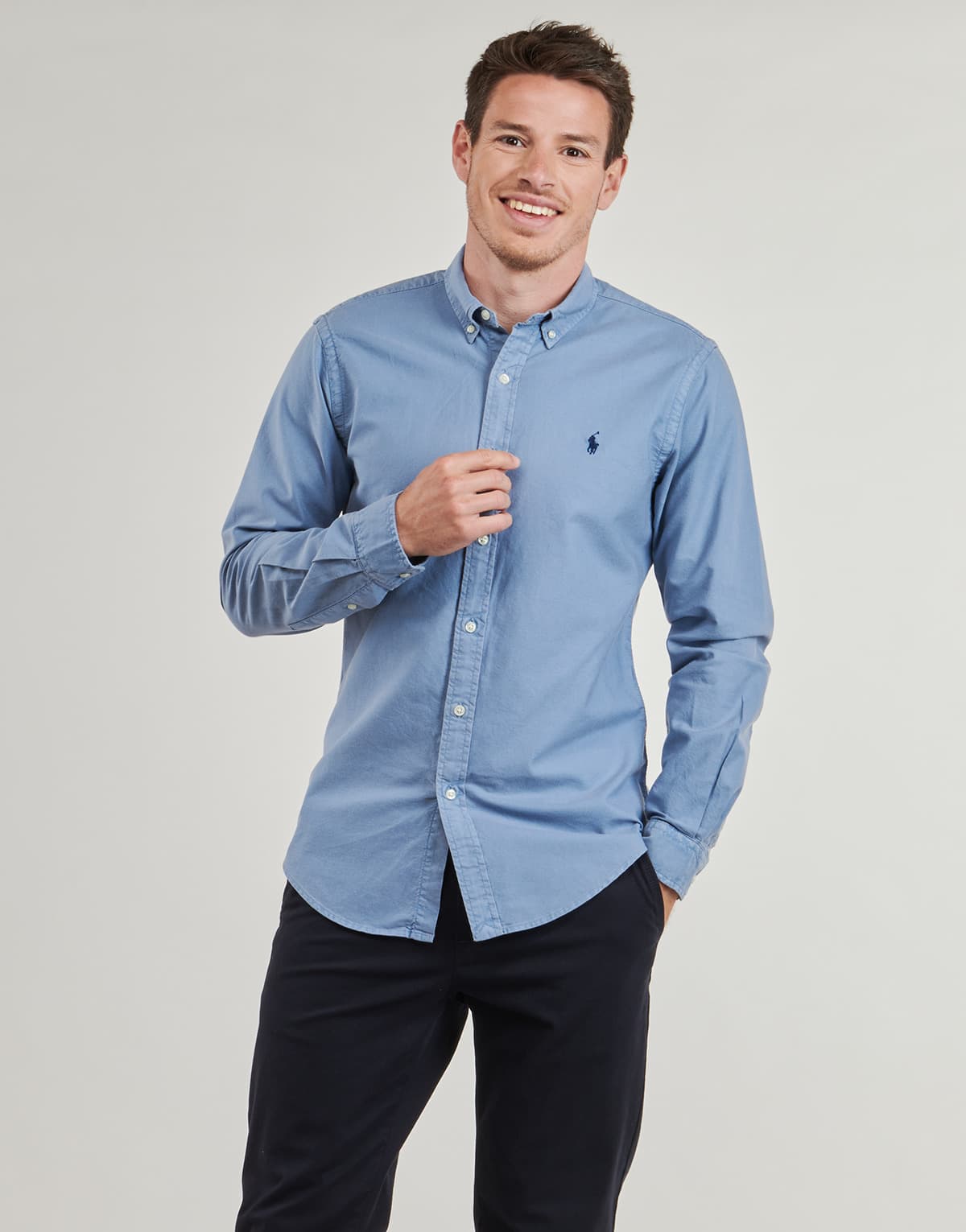 Men's Shirts Polo Ralph Lauren Blue