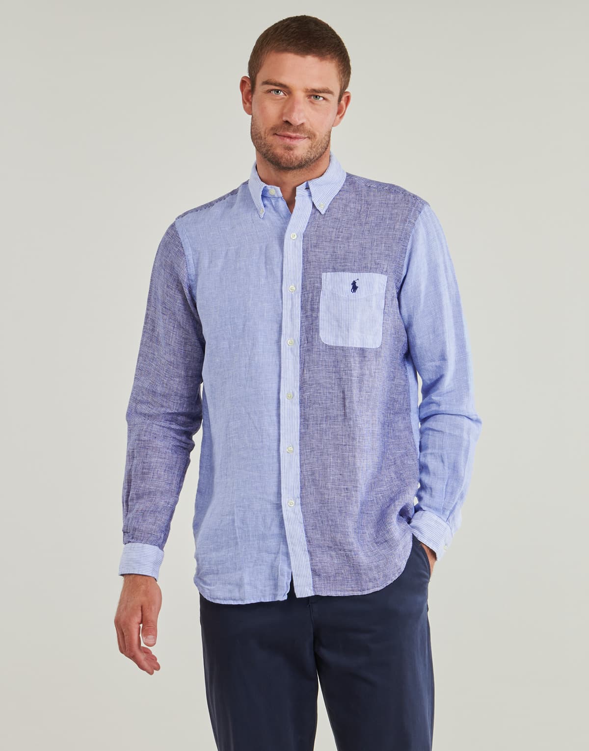 Men's Shirts Polo Ralph Lauren Blue