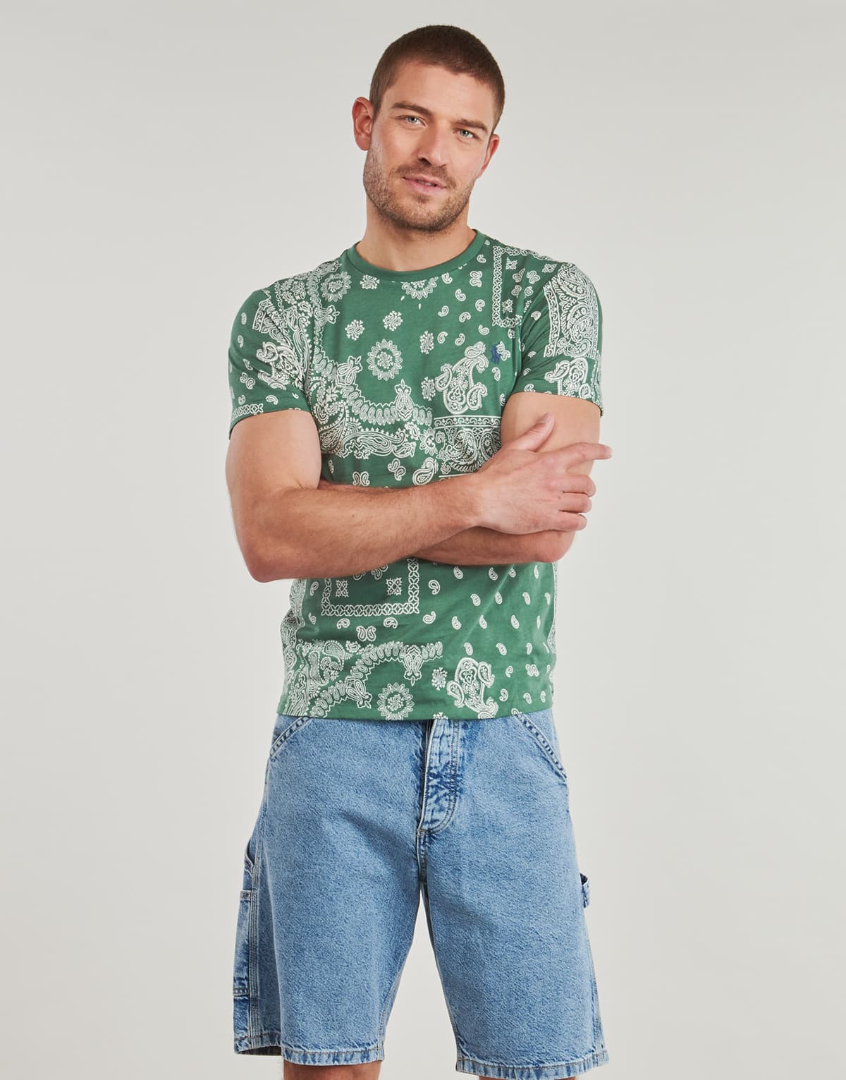 Men's T-Shirts Polo Ralph Lauren Green